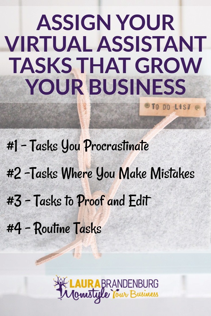 assign your VA tasks that grow your business
